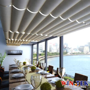 Rèm trần võng chống nắng che giếng trời WGT03