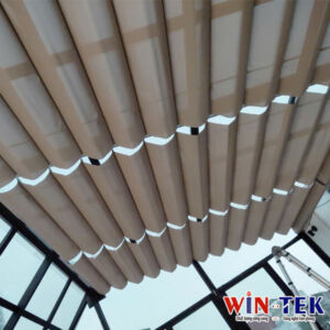 Rèm trần võng chống nắng che giếng trời WGT07