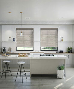 Rèm sáo nhôm bản 2.5cm - Hệ 2 dây - Vạn Thái mã ST14