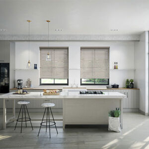 Rèm sáo nhôm bản 2.5cm - Hệ 2 dây - Vạn Thái mã ST14