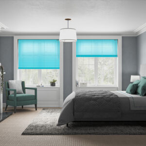 Rèm sáo nhôm bản 2.5cm - Hệ 2 dây - Vạn Thái mã ST02