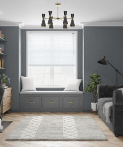 Rèm sáo nhôm bản 2.5cm - Hệ 2 dây - Vạn Thái mã ST19