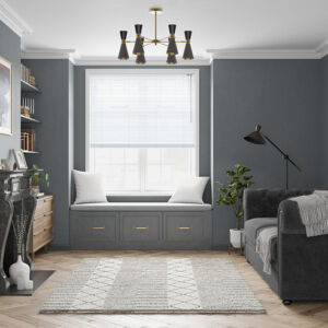 Rèm sáo nhôm bản 2.5cm - Hệ 2 dây - Vạn Thái mã ST19