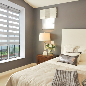 Rèm cầu vồng All Plus mã 3 Color Woodlook