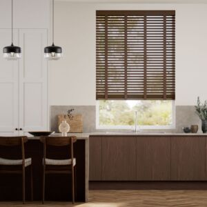 Rèm gỗ 1 dây hãng All Plus hãng mã AL07