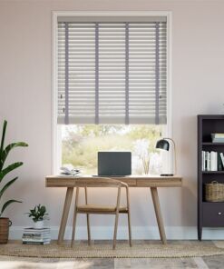 Rèm nhựa giả gỗ hãng Sankaku bản 5cm hệ 2 dây mã SKK25