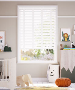 Rèm gỗ hãng Sankaku bản 5cm hệ 2 dây mã SKK11