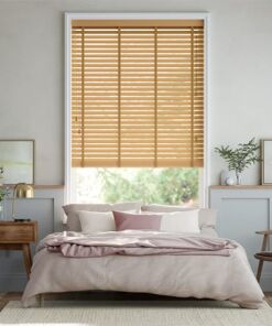 Rèm nhựa giả gỗ 1 dây hãng All Plus hãng mã A008