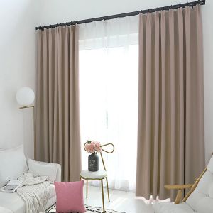 Rèm cửa vải giá rẻ cản nắng - mã WRV01