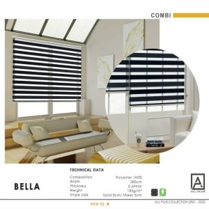 Rèm cầu vồng hãng All Plus mã Bella