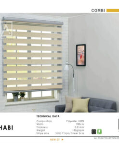 Rèm cầu vồng hãng All Plus mã Habi