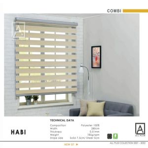 Rèm cầu vồng hãng All Plus mã Habi