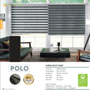Rèm cầu vồng hãng City Blinds - Mã Polo