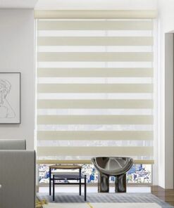 Rèm cửa cầu vồng đẹp cản nắng hãng Santech - Mã Flower