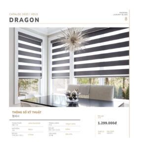 Rèm cầu vồng hãng Padora - Mã Dragon