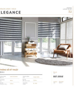 Rèm cầu vồng hãng Padora - Mã Elegance