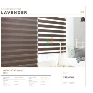Rèm cầu vồng hãng Padora - Mã Lavender