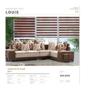 Rèm cầu vồng hãng Padora - Mã Louis