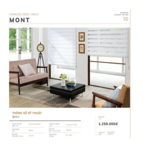 Rèm cầu vồng hãng Padora - Mã Mont