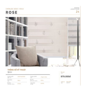 Rèm cầu vồng hãng Padora - Mã Rose