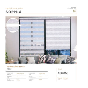 Rèm cầu vồng hãng Padora - Mã Sophia