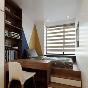 Rèm cầu vồng phòng ngủ chung cư hãng Modero mã Olivia