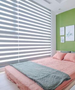 Rèm cầu vồng phòng ngủ chung cư hãng Modero mã Angela