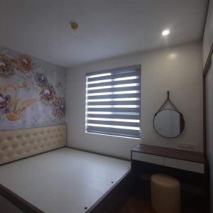 Rèm cầu vồng đẹp cho phòng ngủ chung cư hãng Modero mã Nicole