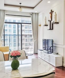 Rèm vải 1 lớp giá rẻ cho phòng khách chung cư