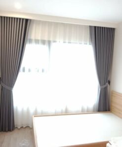 Rèm 2 lớp cản nắng tốt cho phòng ngủ chung cư