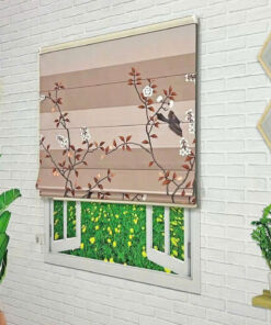 Rèm roman cản nắng 100% mã D001