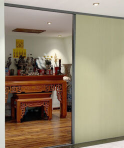 Vách tổ ong ngăn phòng thờ đẹp