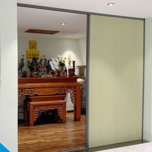 Vách tổ ong ngăn phòng thờ đẹp