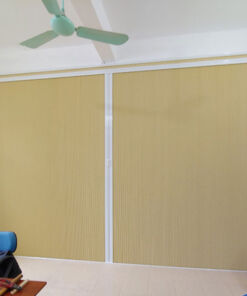 Rèm vách tổ ong ngăn phòng điều hòa