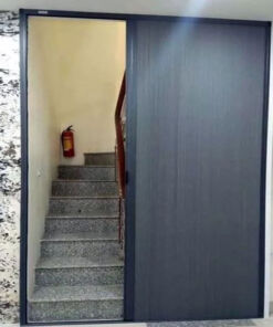 Vách tổ ong ngăn cầu thang lắp điều hòa siêu đẹp