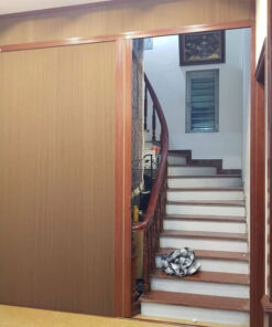 Vách rèm tổ ong ngăn cầu thang cách nhiệt điều hòa