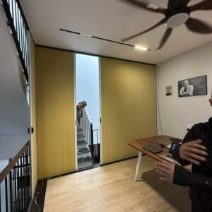 Vách tổ ong ngăn phòng bếp và phòng khách mã VESEL-1001