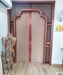 Vách ngăn phòng khách và phòng thờ đẹp