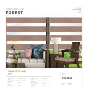 Rèm cầu vồng hãng Padora - Mã Forest