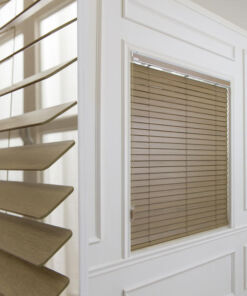 Rèm gỗ tùng trắng bản 5cm hệ 1 dây mã SKK314