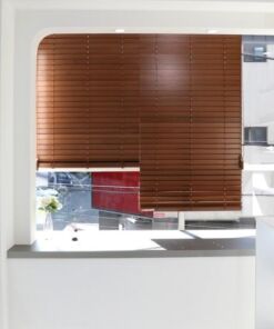 Rèm gỗ bản 5cm hệ 1 dây mã SKK16