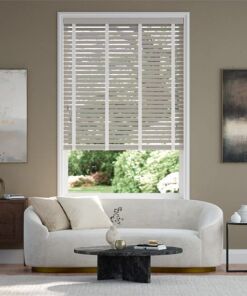 Rèm nhựa giả gỗ hãng Sankaku bản 5cm hệ 2 dây mã SKK3003