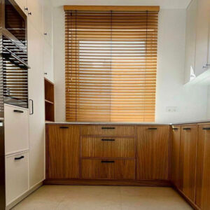 Rèm gỗ 1 dây hãng All Plus hãng mã WD740