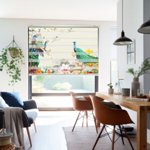 Rèm cầu vồng in tranh RCVI -  130