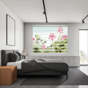 Rèm cầu vồng in tranh RCVI -  135