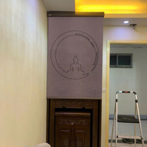 Rèm che bàn thờ  khắc laze hãng FIVESTAR mã FLZ - 004