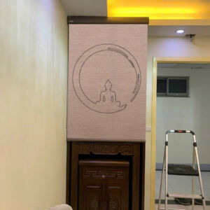 Rèm che bàn thờ  khắc laze hãng FIVESTAR mã FLZ - 005