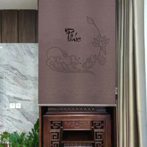 Rèm che bàn thờ  khắc laze hãng FIVESTAR mã FLZ - 006