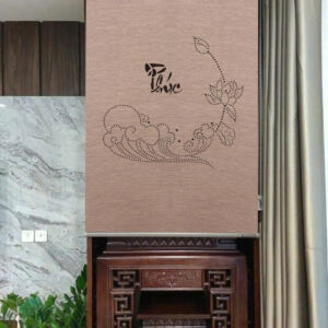 Rèm che bàn thờ  khắc laze hãng FIVESTAR mã FLZ - 007