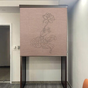 Rèm che bàn thờ  khắc laze hãng FIVESTAR mã FLZ - 009